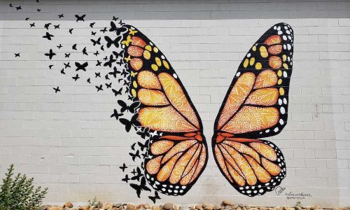 butterfly mural sevierville tn